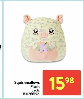 Walmart Squishmallows plush offer
