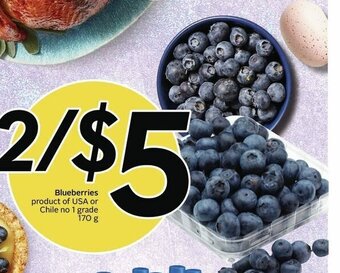 Sobeys Blueberries offer