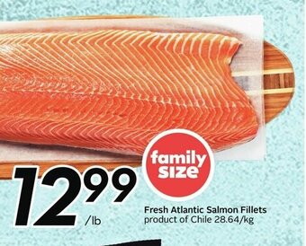 Sobeys Fresh Atlantic Salmon Fillets offer