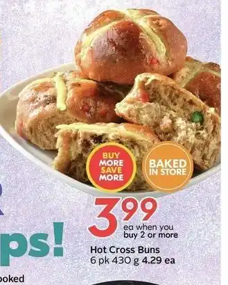 Sobeys Hot Cross Buns offer