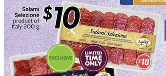 Sobeys Salami Selezione offer