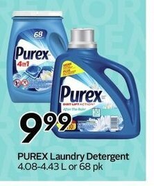 Sobeys Purex Laundry Detergent offer