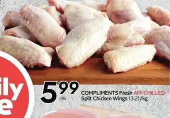 Sobeys Compliments Fresh Split Chicken Wings offer