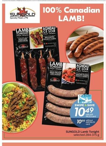 Sobeys Sungold Lamb Tonight offer