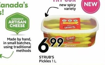 Sobeys Strub's Pickles offer