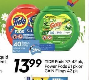 Sobeys Tide Pods offer