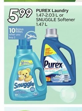 Sobeys Purex Laundry offer