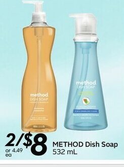 Sobeys Method Dish Soap offer