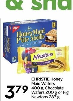 Sobeys Christie Honey Maid Wafers offer