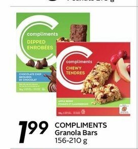 Sobeys Compliments Granola Bars offer