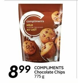 Sobeys Compliments Chocolate Chips offer