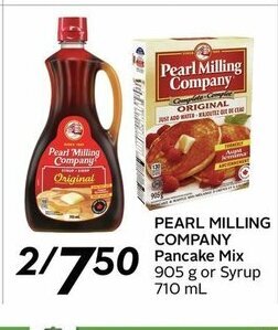 Sobeys Pearl Milling Company Pancake Mix offer