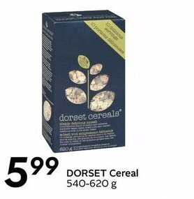 Sobeys Dorset Cereal offer