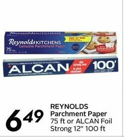 Sobeys Reynolds Parchment Paper offer