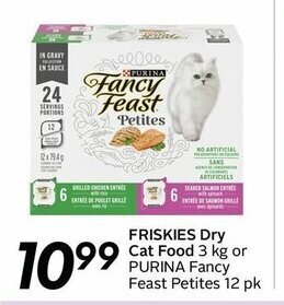 Sobeys Friskies Dry Cat Food offer
