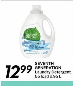 Sobeys Seventh Generation Laundry Detergent offer