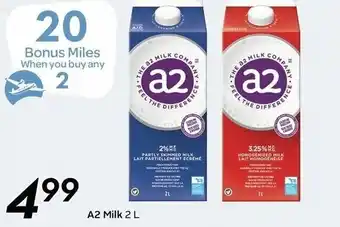 Sobeys A2 milk 2 L offer