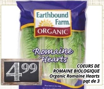 Supermarché PA Coeurs de romaine biologique offer