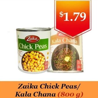 Zaika chick peas/ kala chana