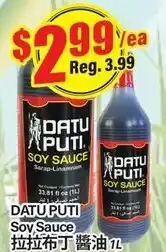 Btrust Supermarket DATU PUTI soy sauce offer