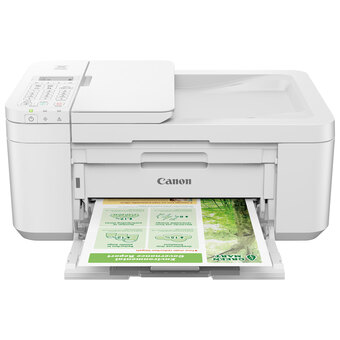 Best Buy Canon PIXMA TR4720 Wireless All-In-One Inkjet Printer - White offer