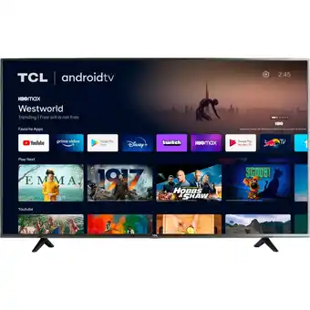 Best Buy TCL 50" Class 4-Series 4K UHD HDR Android Smart TV (50S434) - REFURBISHED offer