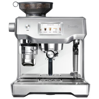 Best Buy Breville Oracle Touch Automatic Espresso Machine with Frother & Coffee Grinder - Silver offer