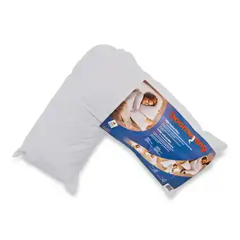 Giant Tiger Boomerang Polyester Cotton Pillow with Pillowcase, White offer