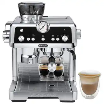 Best Buy De'Longhi La Specialista Prestigio Manual Espresso Machine with Frother & Coffee Grinder - Stainless offer