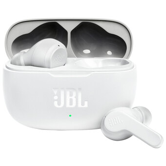 Best Buy JBL Vibe 200TWS In-Ear Sound Isolating Truly Wireless Headphones - White offer