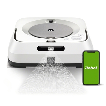 Best Buy iRobot Braava Jet m6 Wi-Fi Connected Robot Mop - White (6110) offer