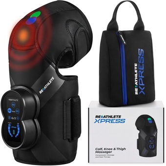 Best Buy REATHLETE XPRESS Knee Massager: Leg Compression Massager for Knee Pain Relief | Leg Massager With Heat and Compression | Also offer