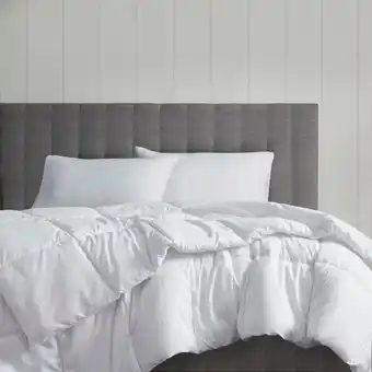 Giant Tiger Urban Essentials Polyester Scotchguard Down Alternative Duvet, King, White offer