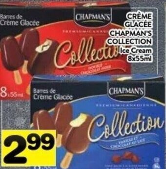 Supermarché PA Crème glacée chapman's collection offer
