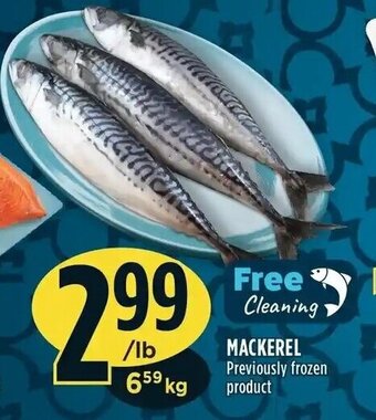 Marché Adonis Mackerel offer