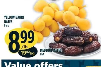 Marché Adonis Yellow bahri dates offer