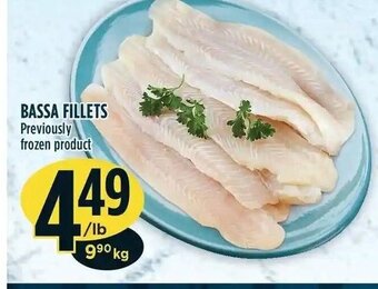 Marché Adonis Bassa fillets offer