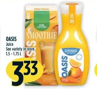 Marché Adonis Oasis juice offer