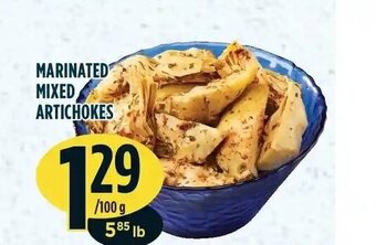 Marché Adonis Marinated mixed artichokes offer