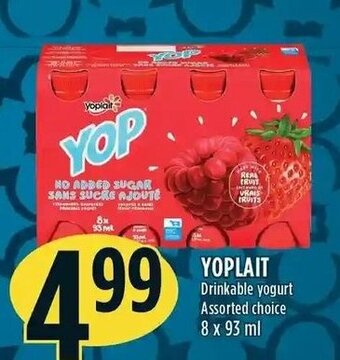 Marché Adonis Yoplait drinkable yogurt offer