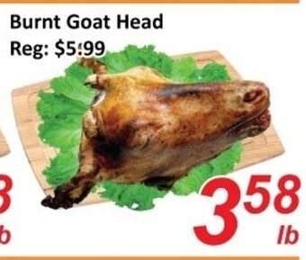 Fresh Win Foodmart Burnt Goat Head offer