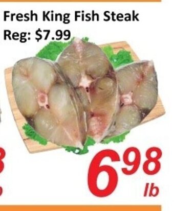Fresh Win Foodmart Fresh King Fish Steak offer