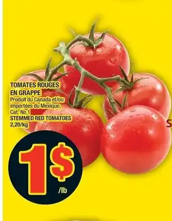 Super C Tomates Rouges en Grappe offer