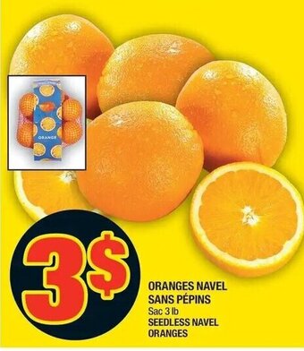 Super C Oranges Navel Sans Pépins offer