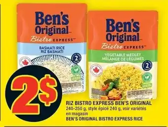 Super C Riz Bistro Express Ben's Original offer