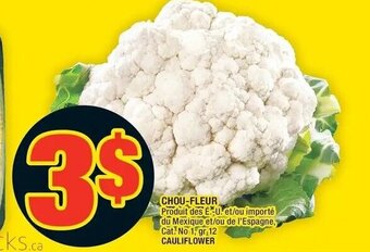 Super C Chou-Fleur offer