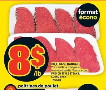 Super C Biftecks Français offer
