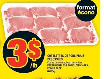 Super C Côtelettes de Porc Frais offer
