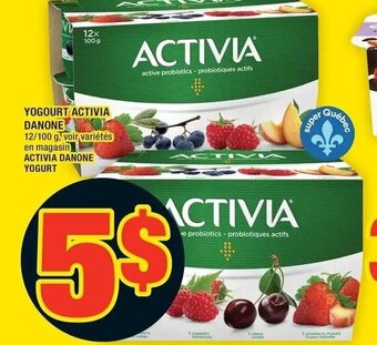 Super C Yogourt Activia Danone offer