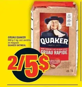 Super C Gruau Quaker offer
